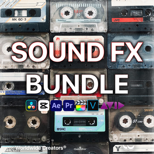 FULL SOUND EFFECTS BUNDLE - Worldwide Creators